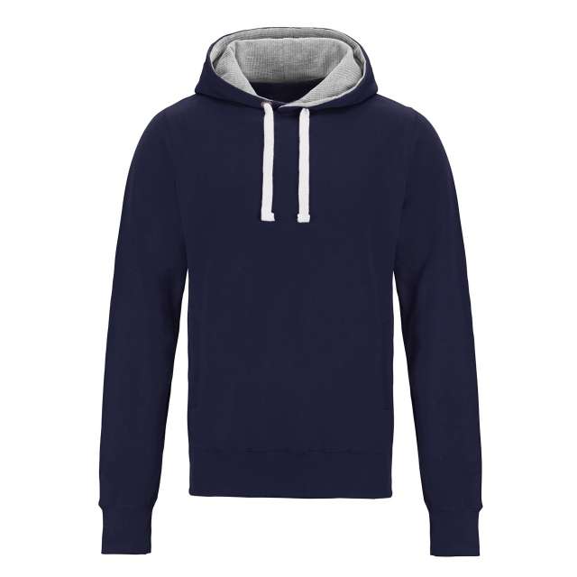 Just Hoods Chunky Hoodie - modrá