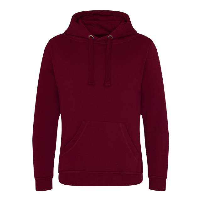 Just Hoods Graduate Heavyweight Hoodie - Just Hoods Graduate Heavyweight Hoodie - Maroon