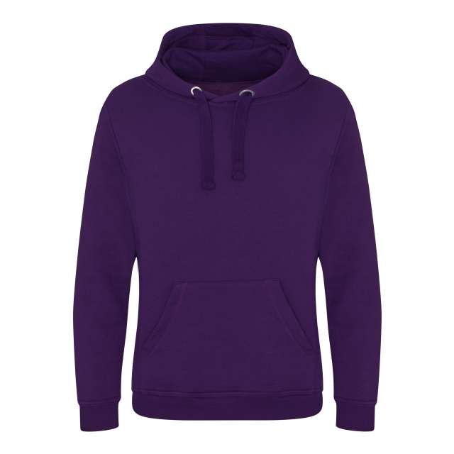 Just Hoods Graduate Heavyweight Hoodie - violet