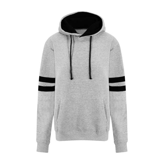 Just Hoods Game Day Hoodie - šedá