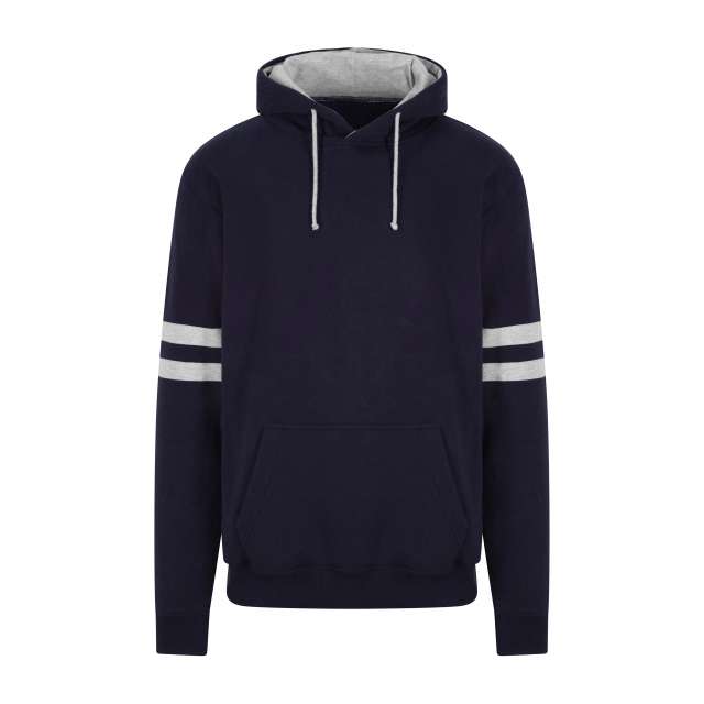 Just Hoods Game Day Hoodie - modrá