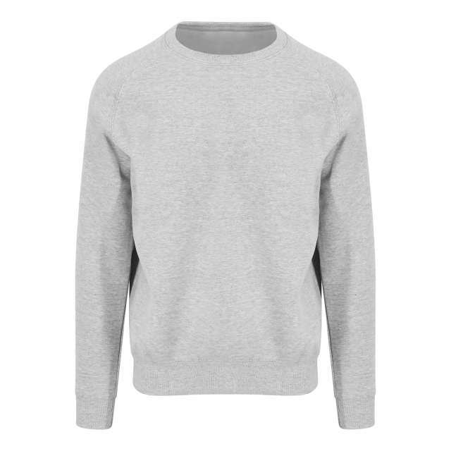 Just Hoods Graduate Heavyweight Sweat - grey