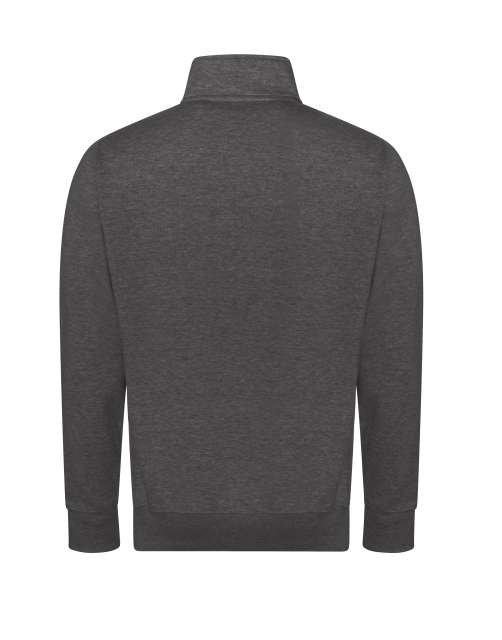 Just Hoods Campus Full Zip Sweat - grey