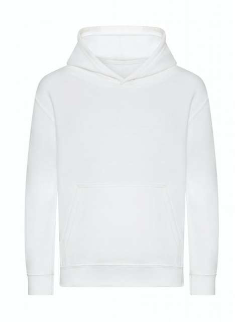 Just Hoods Kids Organic Hoodie - bílá