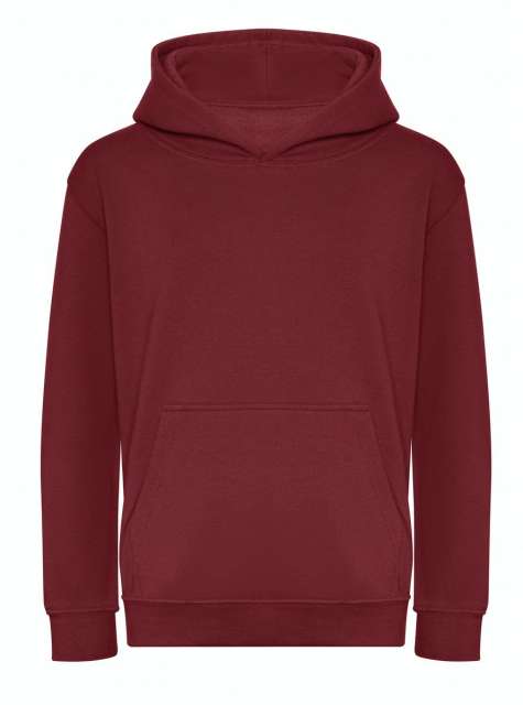 Just Hoods Kids Organic Hoodie - Just Hoods Kids Organic Hoodie - Maroon