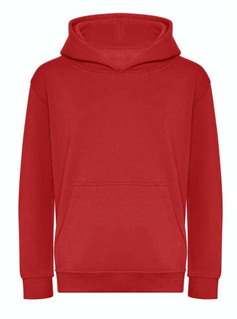 Just Hoods Kids Organic Hoodie - červená