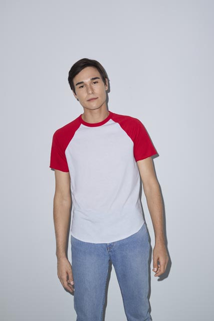 American Apparel Unisex Poly-cotton Short Sleeve Raglan T-shirt - American Apparel Unisex Poly-cotton Short Sleeve Raglan T-shirt - 