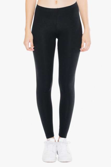 American Apparel Women's Cotton Spandex Jersey Legging - black