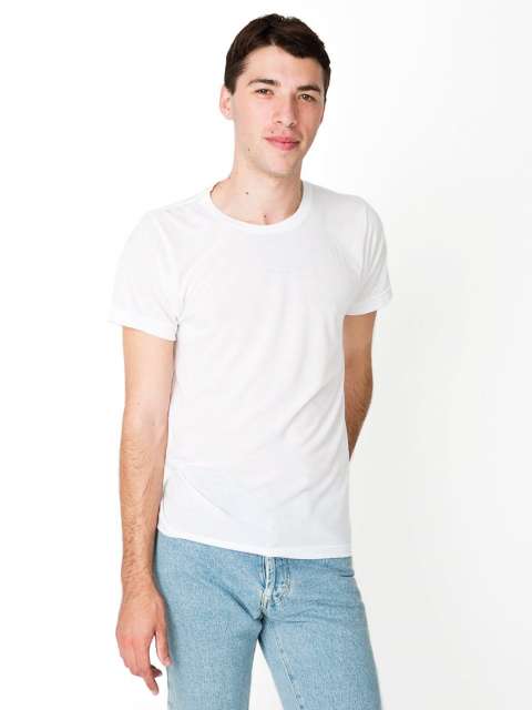 American Apparel Unisex Sublimation Short Sleeve T-shirt - white