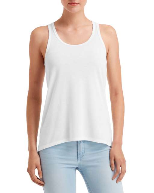 Anvil Women's Freedom Tank - white