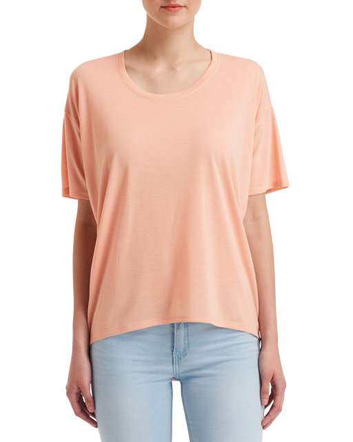 Anvil Women's Freedom Tee - Anvil Women's Freedom Tee - Light Pink