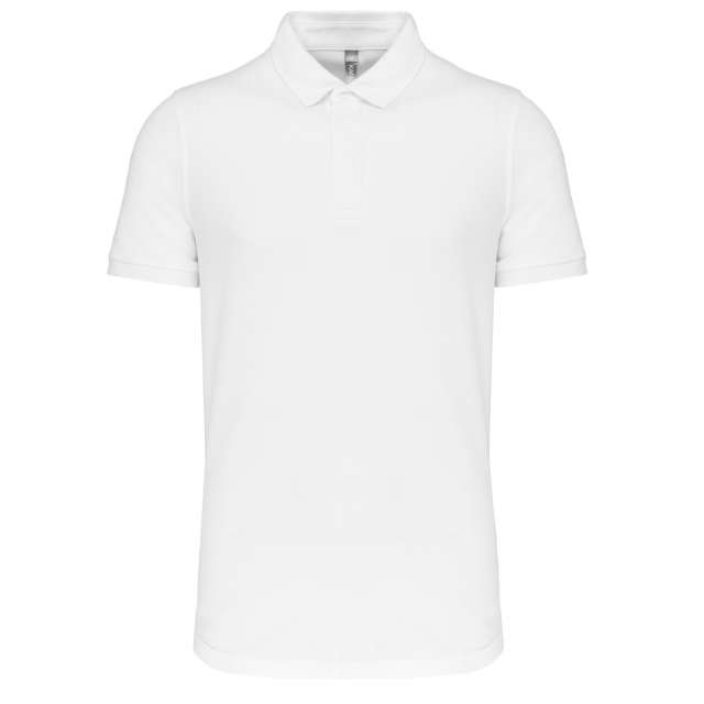 Designed To Work Men's Short Sleeve Stud Polo Shirt - Designed To Work Men's Short Sleeve Stud Polo Shirt - 