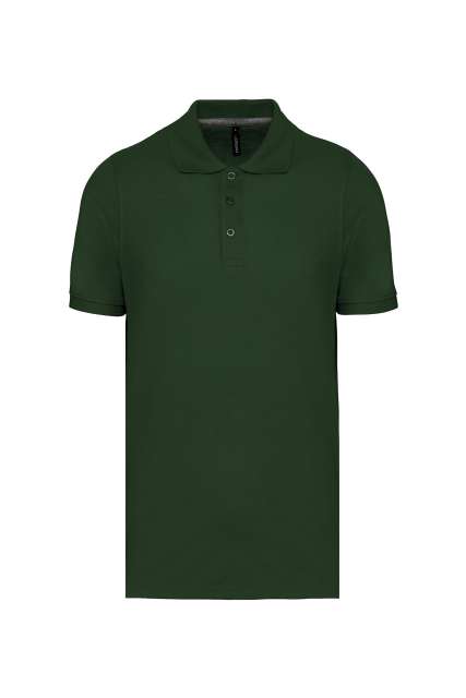 Designed To Work Men's Short-sleeved Polo Shirt - zelená
