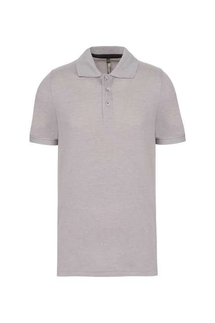 Designed To Work Men's Short-sleeved Polo Shirt - grey