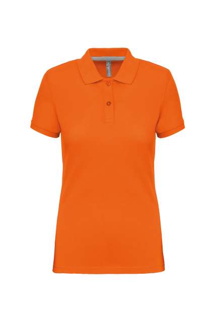 Designed To Work Ladies' Short-sleeved Polo Shirt - Orange