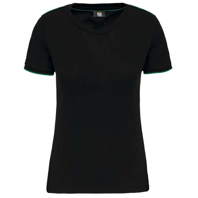 Designed To Work Ladies Short-sleeved Daytoday T-shirt - Designed To Work Ladies Short-sleeved Daytoday T-shirt - Black