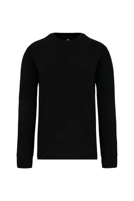 Designed To Work Set-in Sleeve Sweatshirt mikina - černá