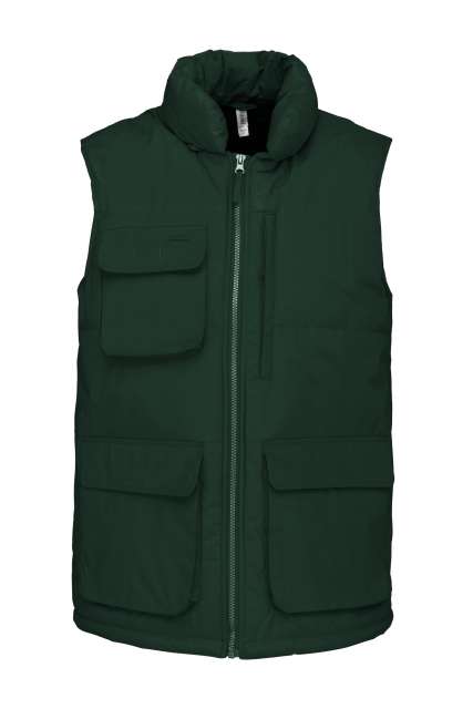 Designed To Work Quilted Bodywarmer - green