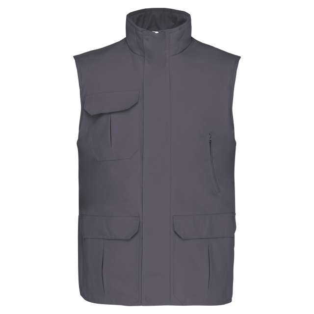 Designed To Work Worker - Bodywarmer - šedá