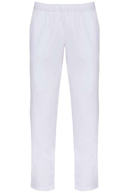 Designed To Work Unisex Cotton Trousers - Designed To Work Unisex Cotton Trousers - White