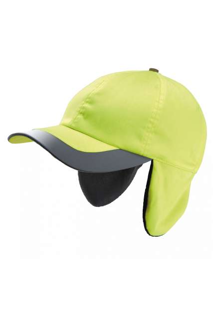 Designed To Work Neon Winter Cap - 6 Panels - yellow