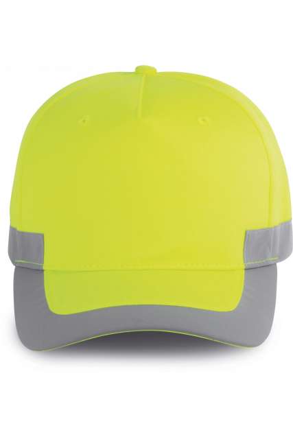 Designed To Work Neon Cap - 5 Panels - žlutá