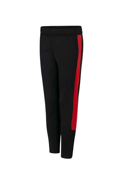 Finden + Hales Kid's Knitted Tracksuit Pants - red
