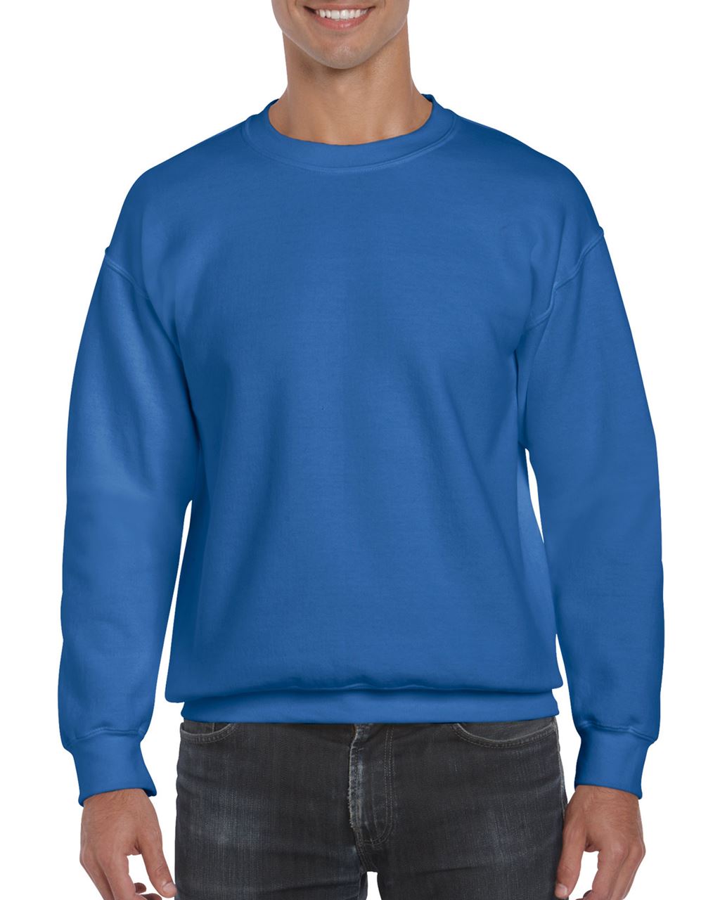 Gildan Dryblend® Adult Crewneck Sweatshirt - blue