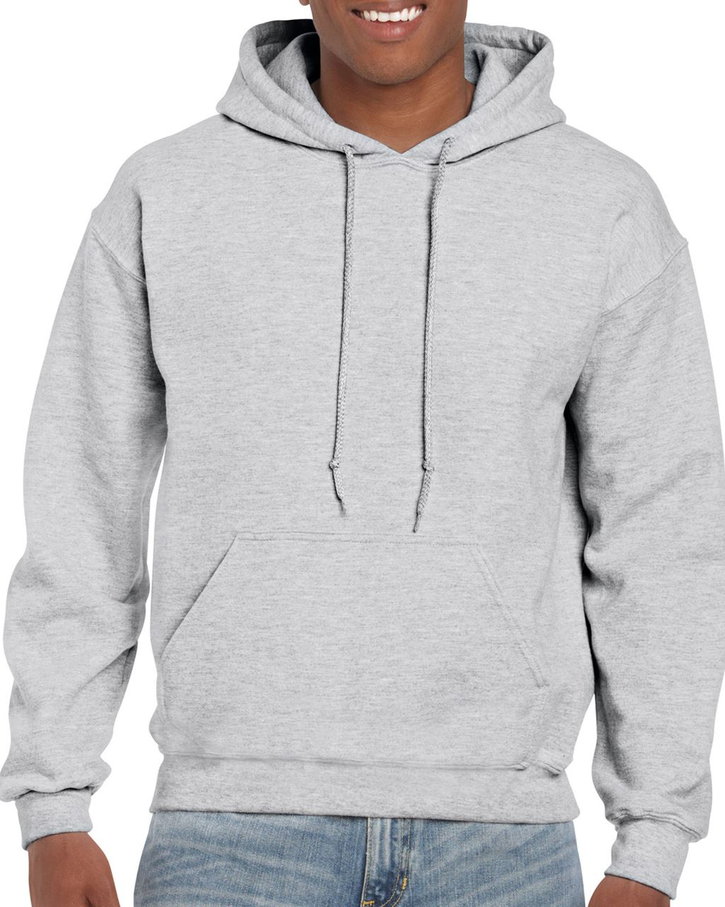Gildan Dryblend® Adult Hooded Sweatshirt - Gildan Dryblend® Adult Hooded Sweatshirt - Ash Grey