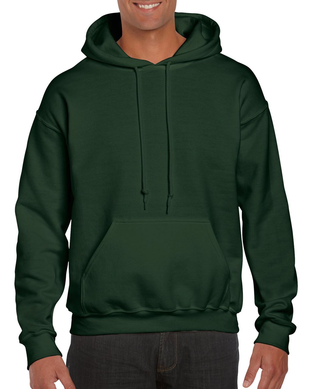 Gildan Dryblend® Adult Hooded Sweatshirt - zelená