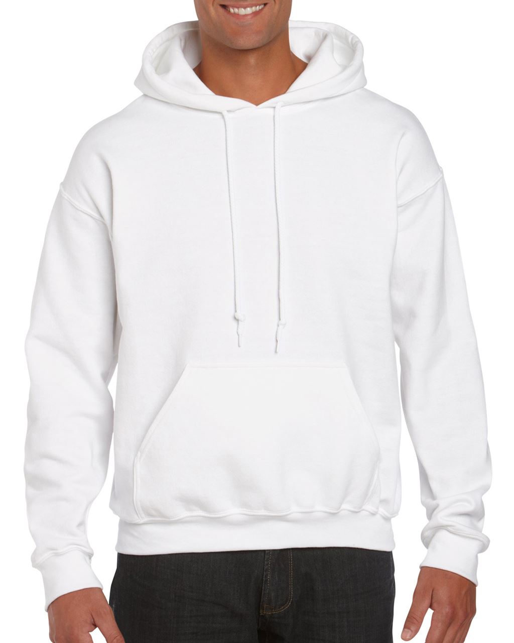 Gildan Dryblend® Adult Hooded Sweatshirt - Gildan Dryblend® Adult Hooded Sweatshirt - White
