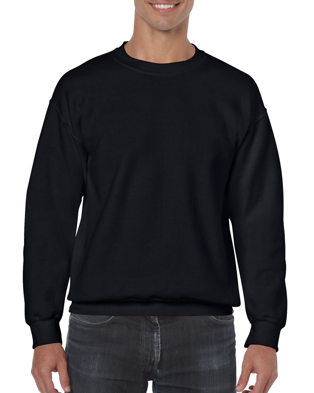 Gildan Heavy Blend™ Adult Crewneck Sweatshirt mikina - Gildan Heavy Blend™ Adult Crewneck Sweatshirt mikina - Black