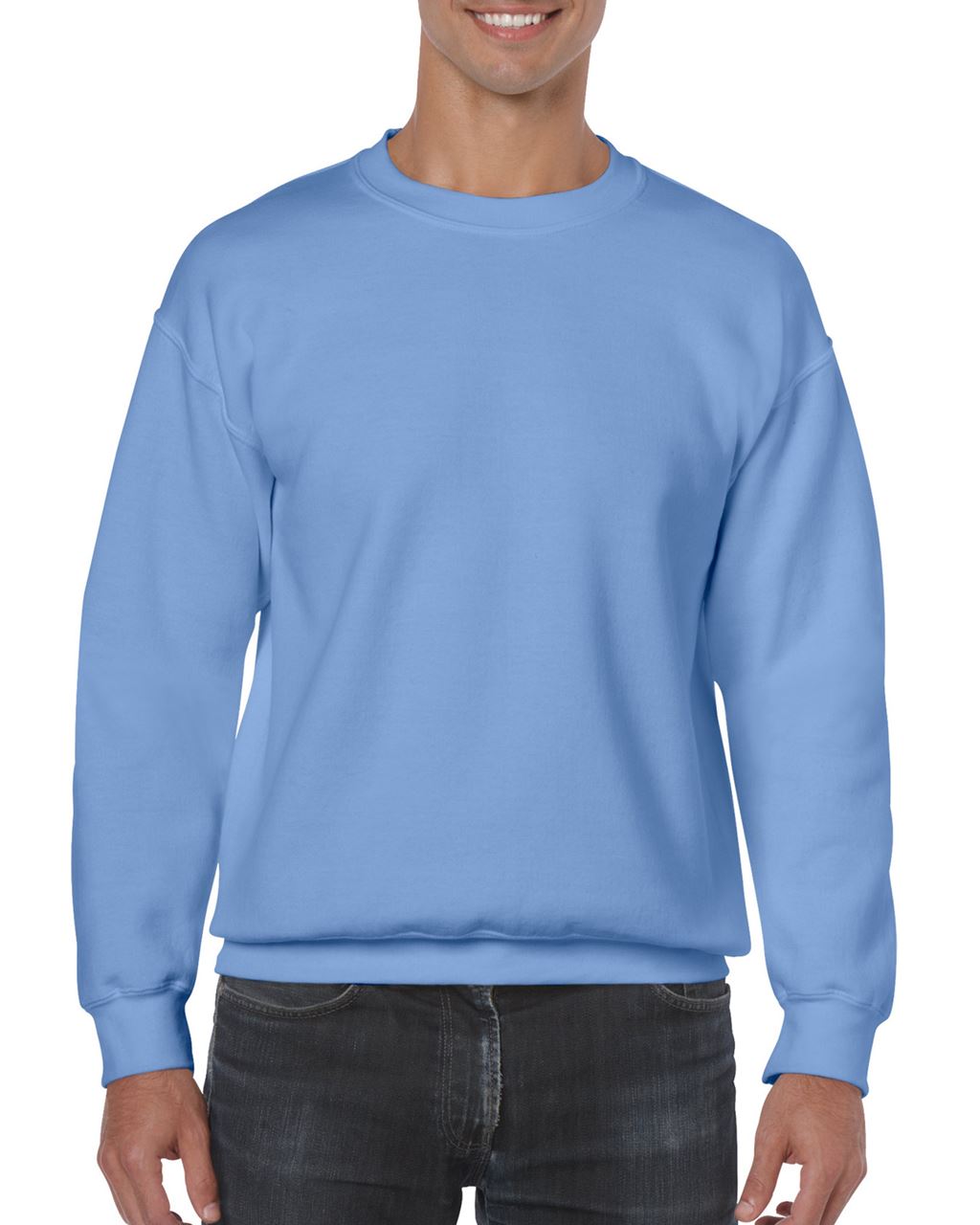 Gildan Heavy Blend™ Adult Crewneck Sweatshirt - modrá