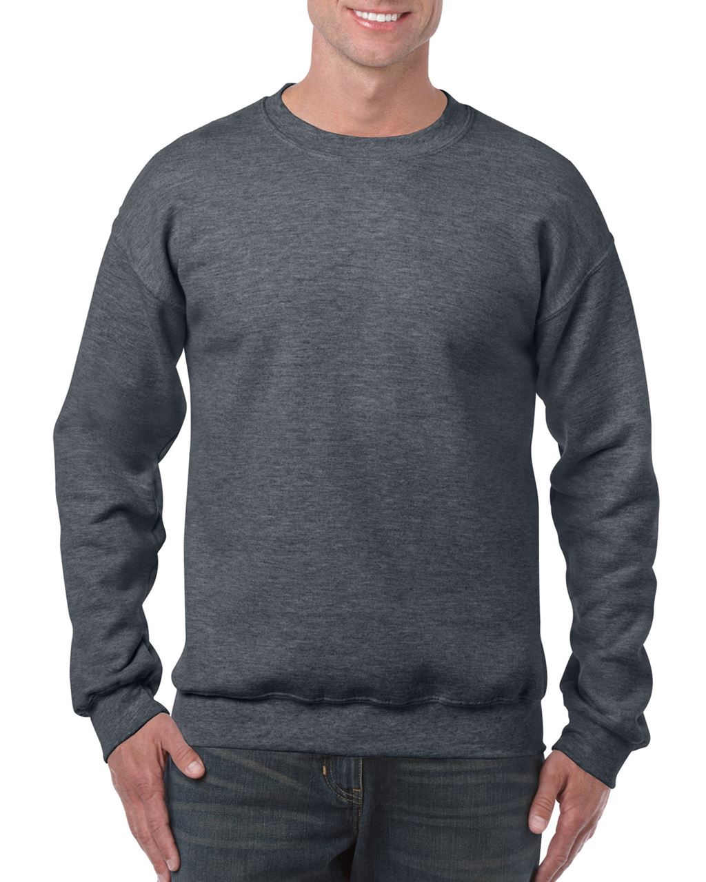 Gildan Heavy Blend™ Adult Crewneck Sweatshirt - grey