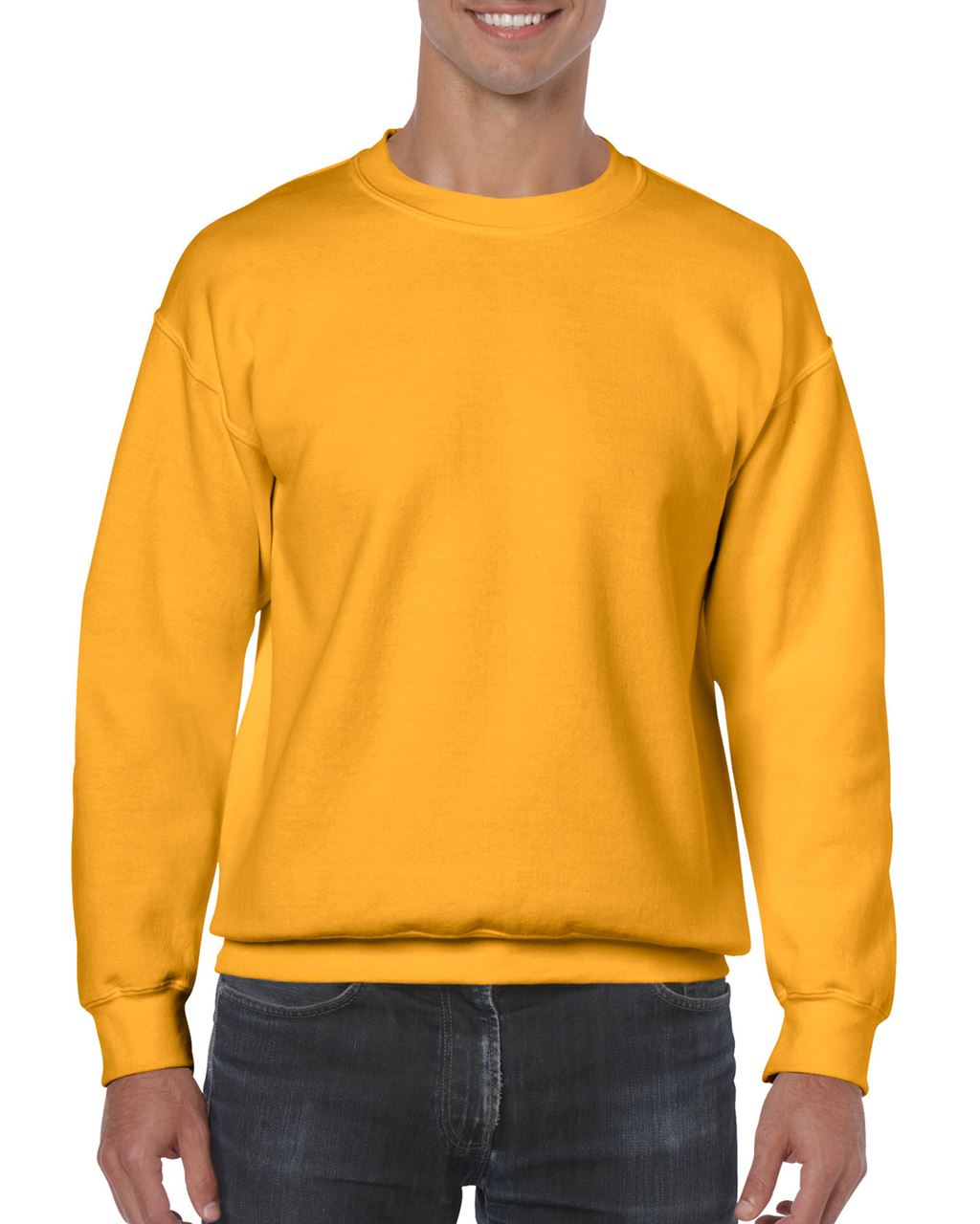 Gildan Heavy Blend™ Adult Crewneck Sweatshirt - yellow