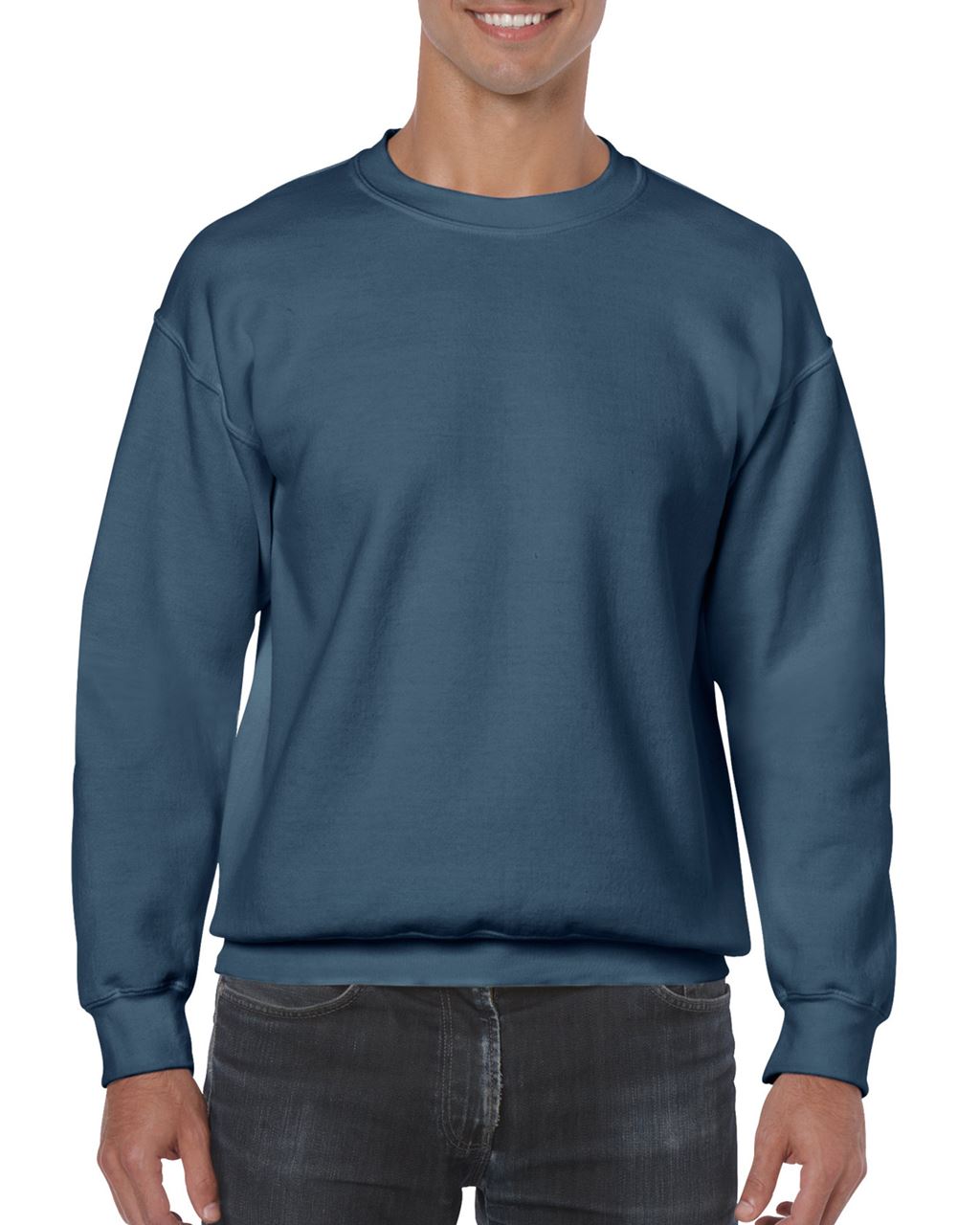 Gildan Heavy Blend™ Adult Crewneck Sweatshirt - blau