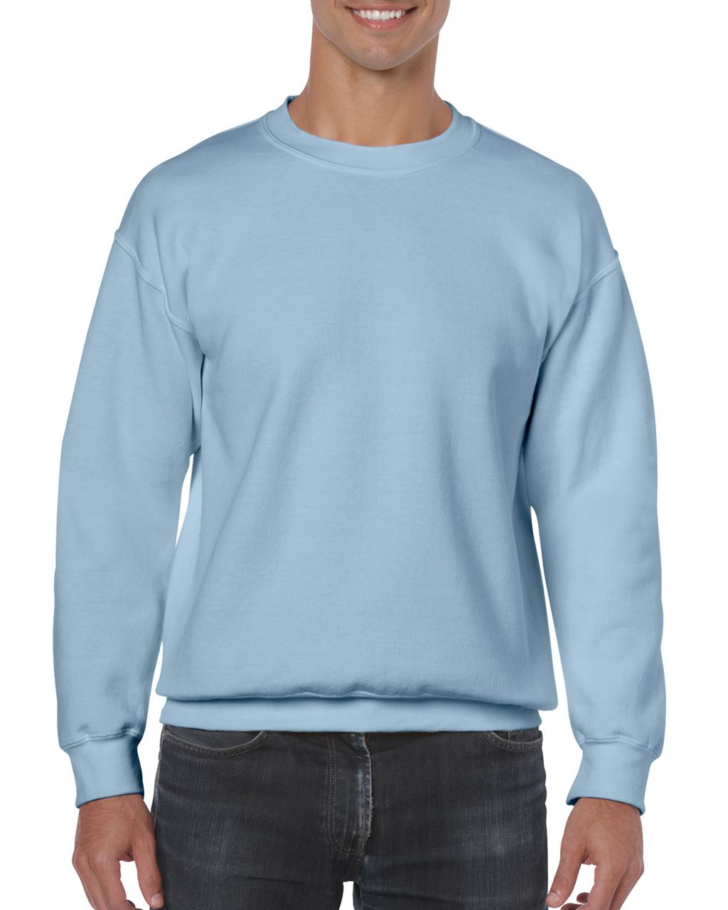 Gildan Heavy Blend™ Adult Crewneck Sweatshirt - blau