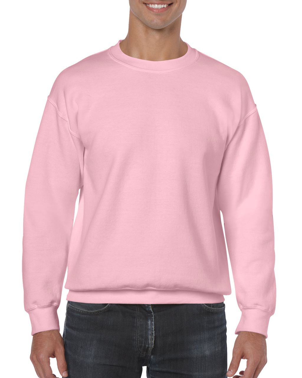 Gildan Heavy Blend™ Adult Crewneck Sweatshirt mikina - Gildan Heavy Blend™ Adult Crewneck Sweatshirt mikina - Light Pink