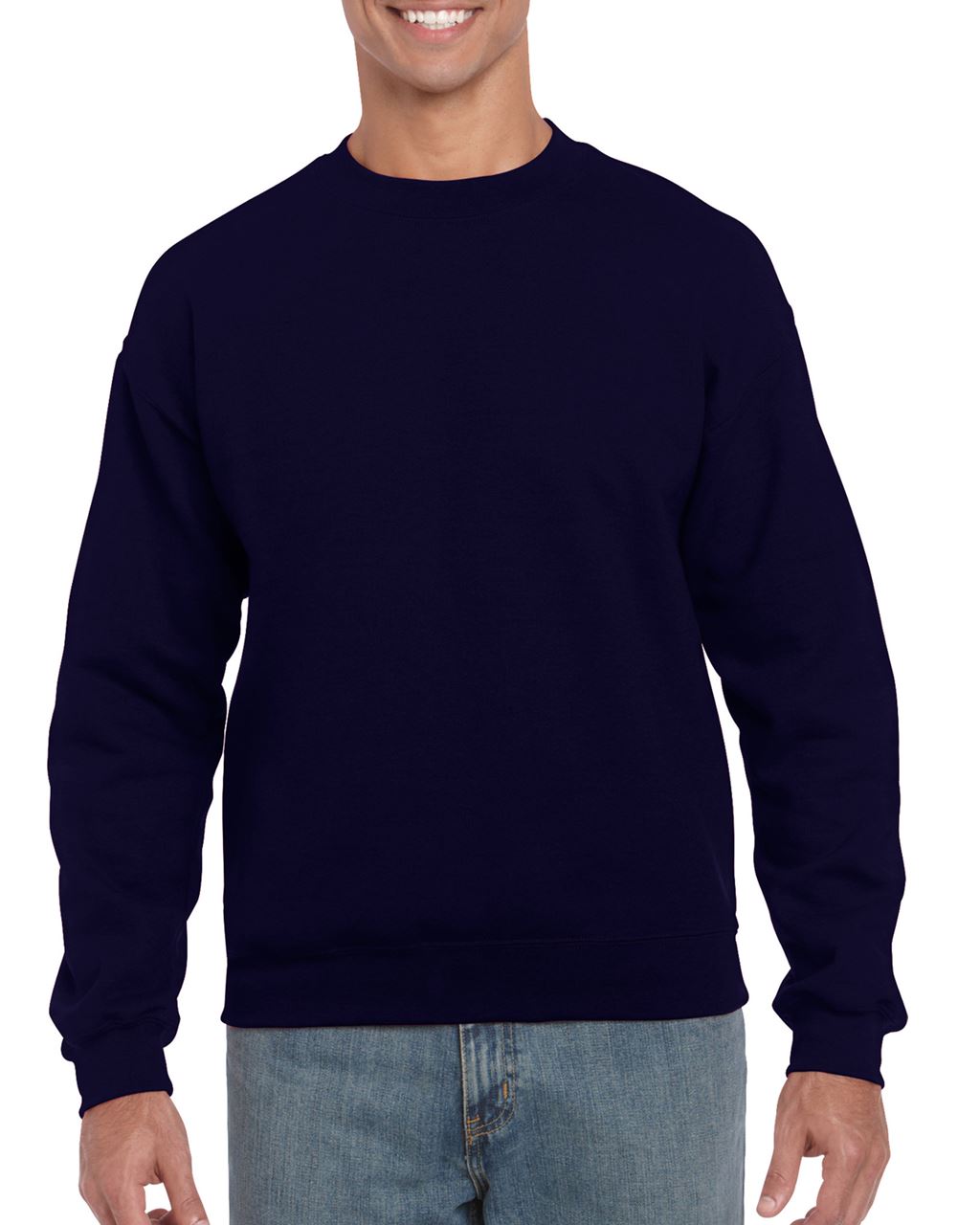 Gildan Heavy Blend™ Adult Crewneck Sweatshirt - modrá