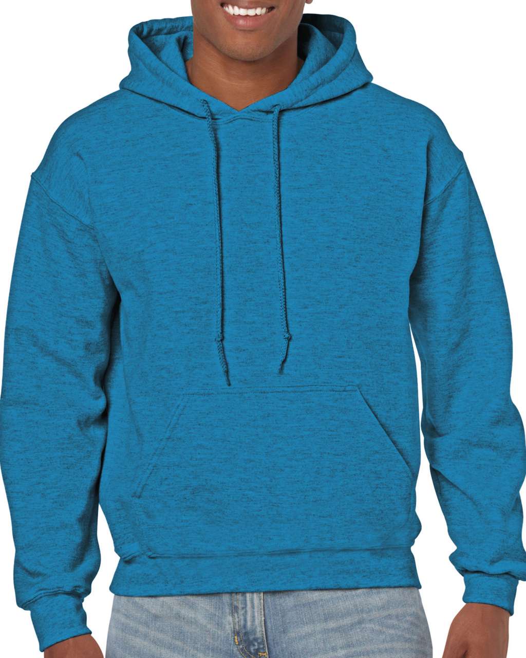 Gildan Heavy Blend™ Adult Hooded Sweatshirt - modrá