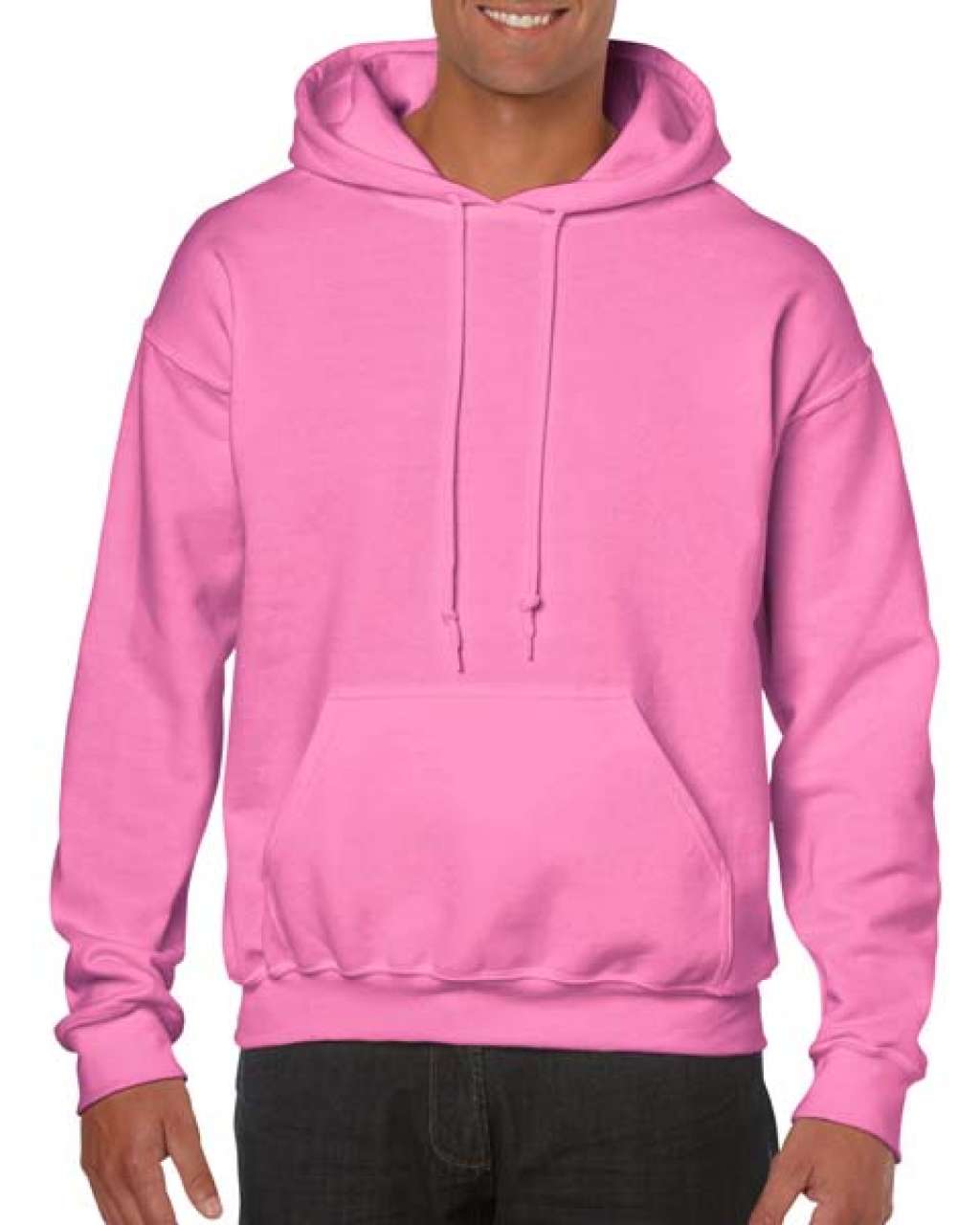 Gildan Heavy Blend™ Adult Hooded Sweatshirt mikina - růžová