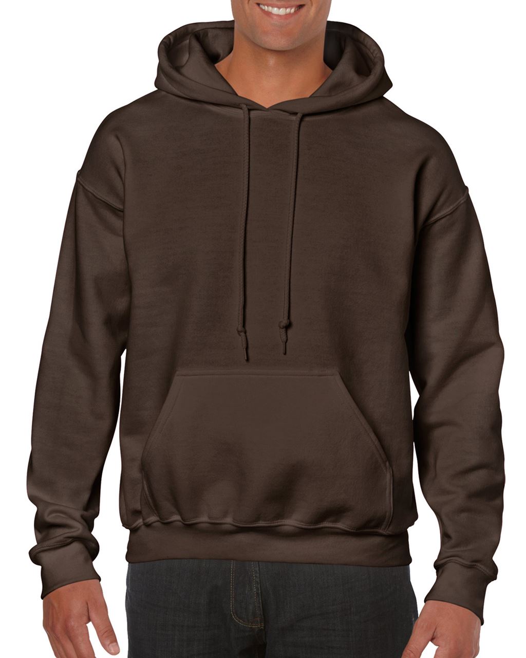Gildan Heavy Blend™ Adult Hooded Sweatshirt mikina - Gildan Heavy Blend™ Adult Hooded Sweatshirt mikina - Dark Chocolate