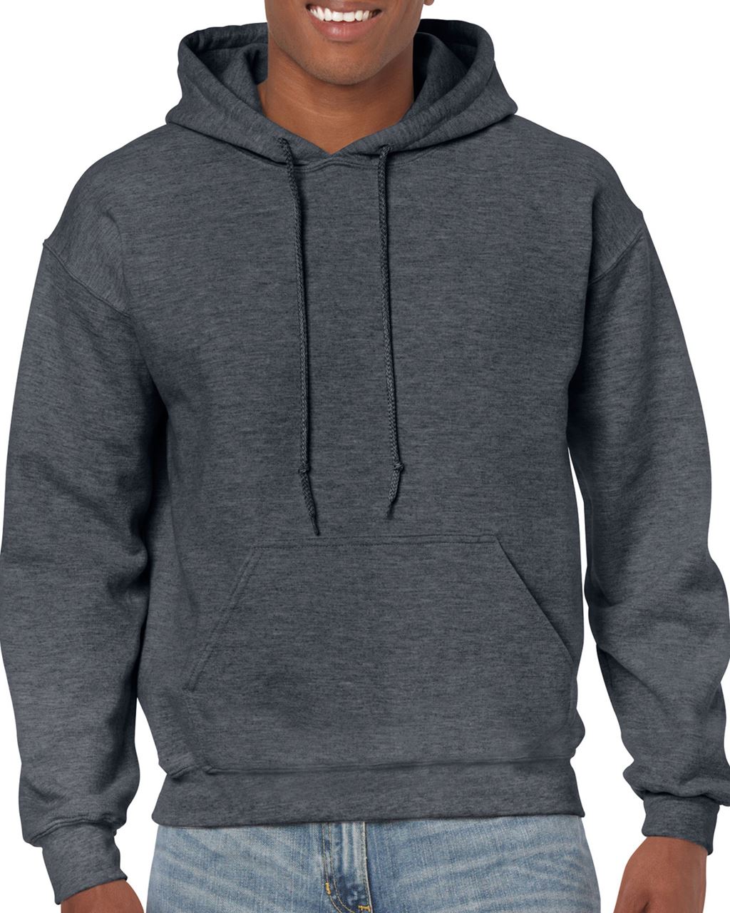 Gildan Heavy Blend™ Adult Hooded Sweatshirt mikina - šedá