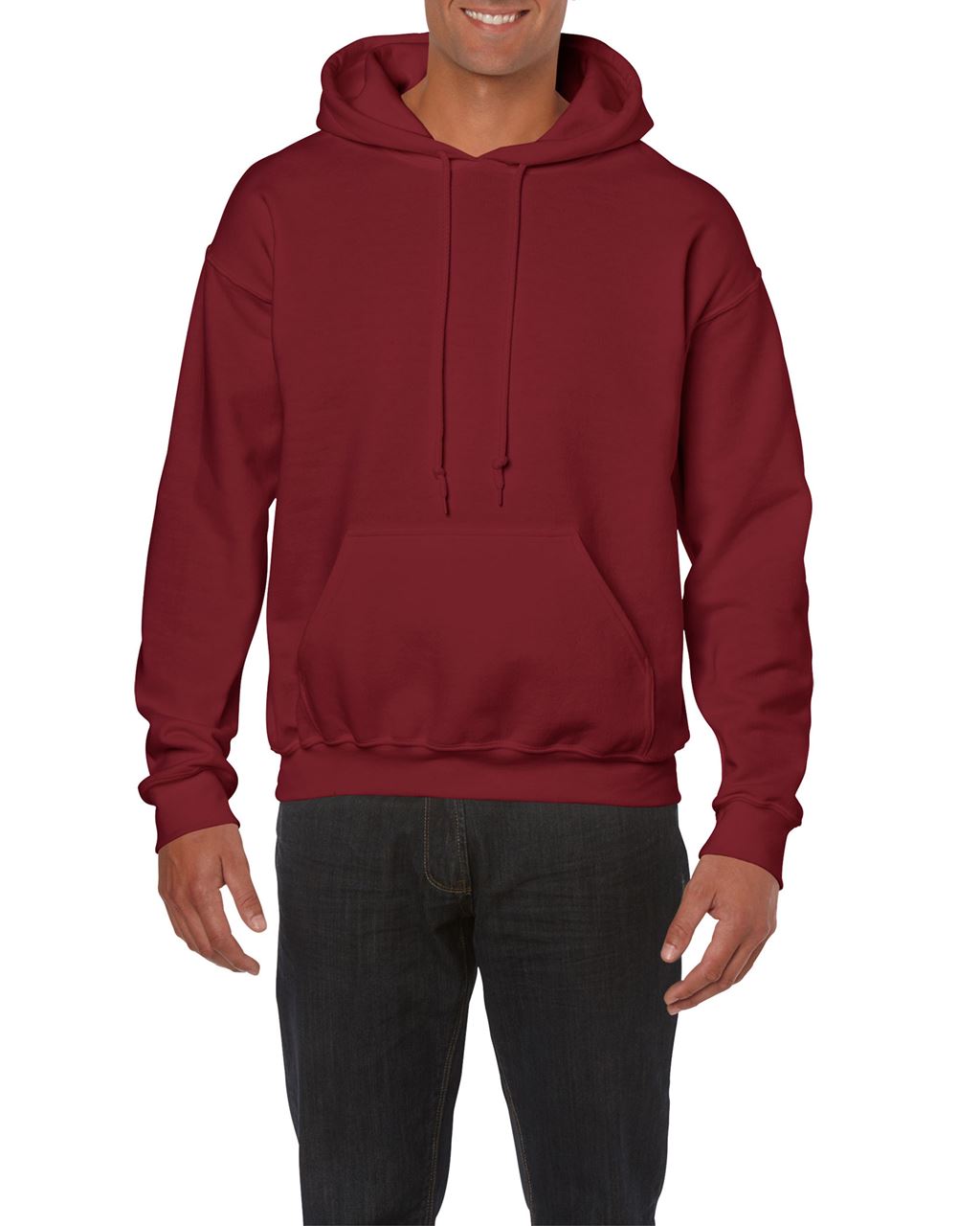 Gildan Heavy Blend™ Adult Hooded Sweatshirt mikina - Gildan Heavy Blend™ Adult Hooded Sweatshirt mikina - Garnet