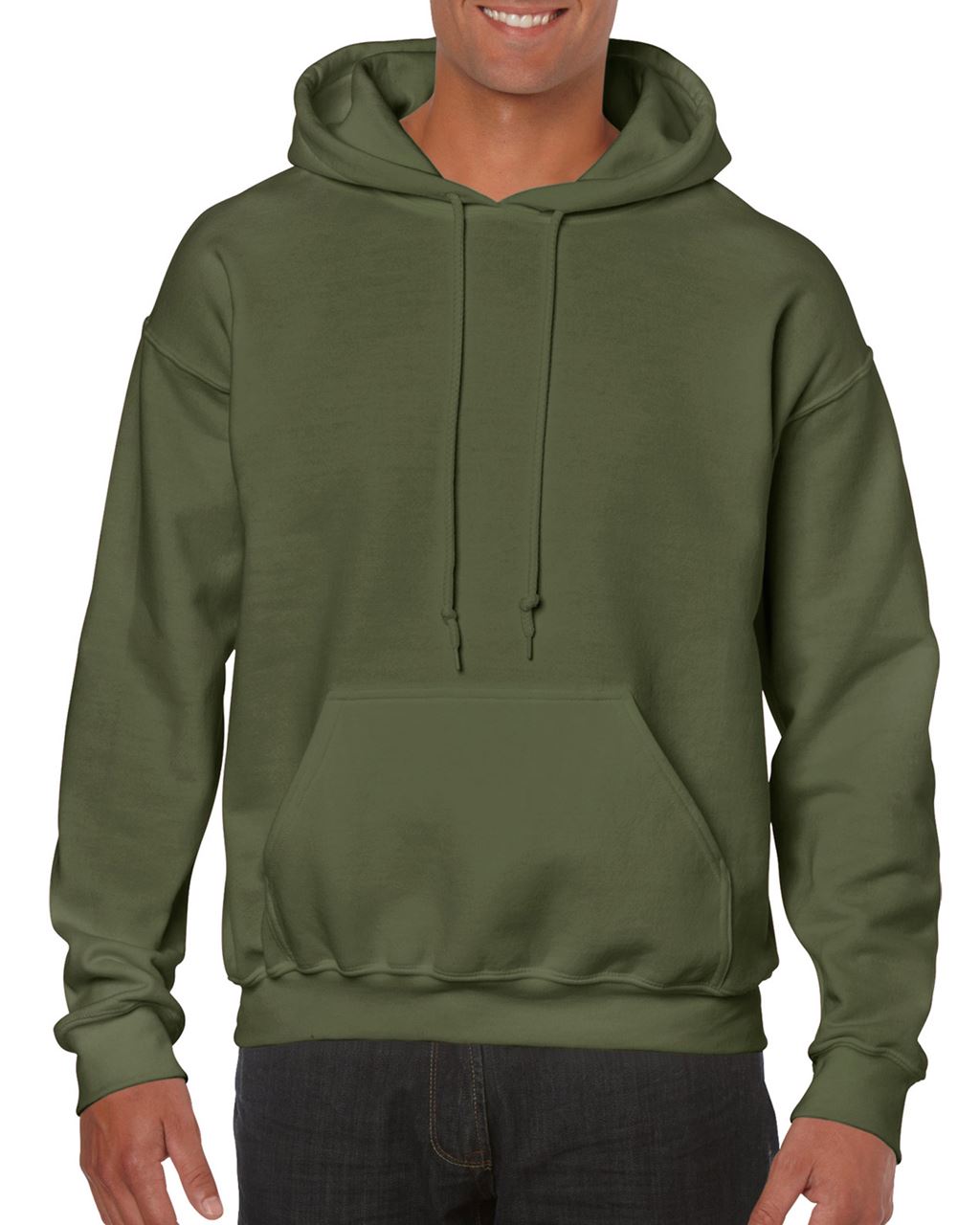 Gildan Heavy Blend™ Adult Hooded Sweatshirt - zelená