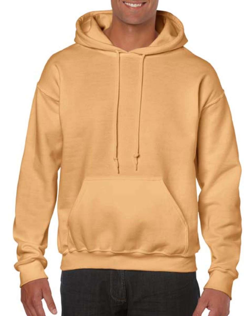 Gildan Heavy Blend™ Adult Hooded Sweatshirt - hnedá