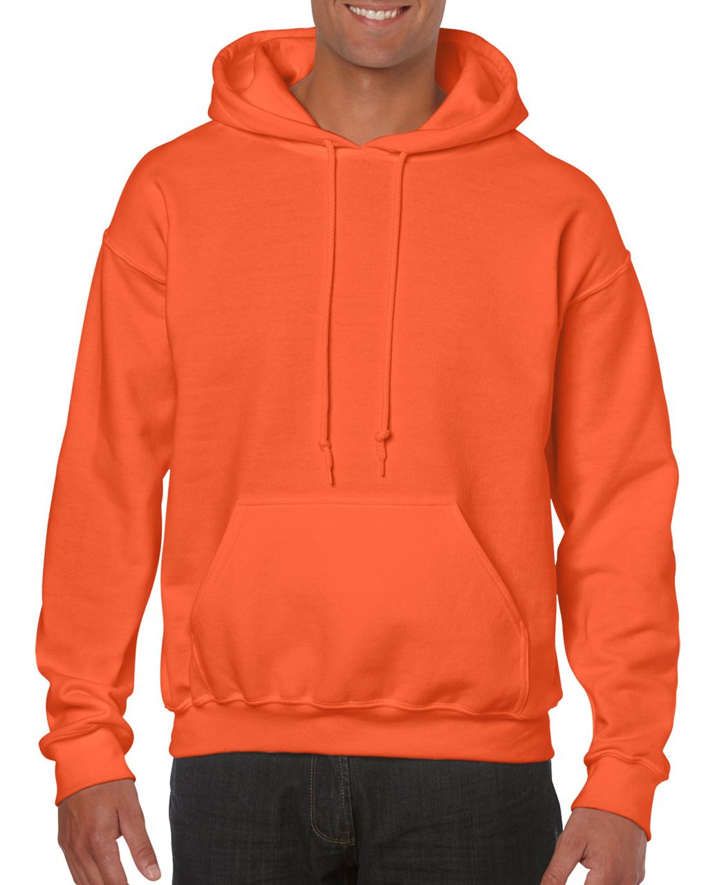 Gildan Heavy Blend™ Adult Hooded Sweatshirt - oranžová