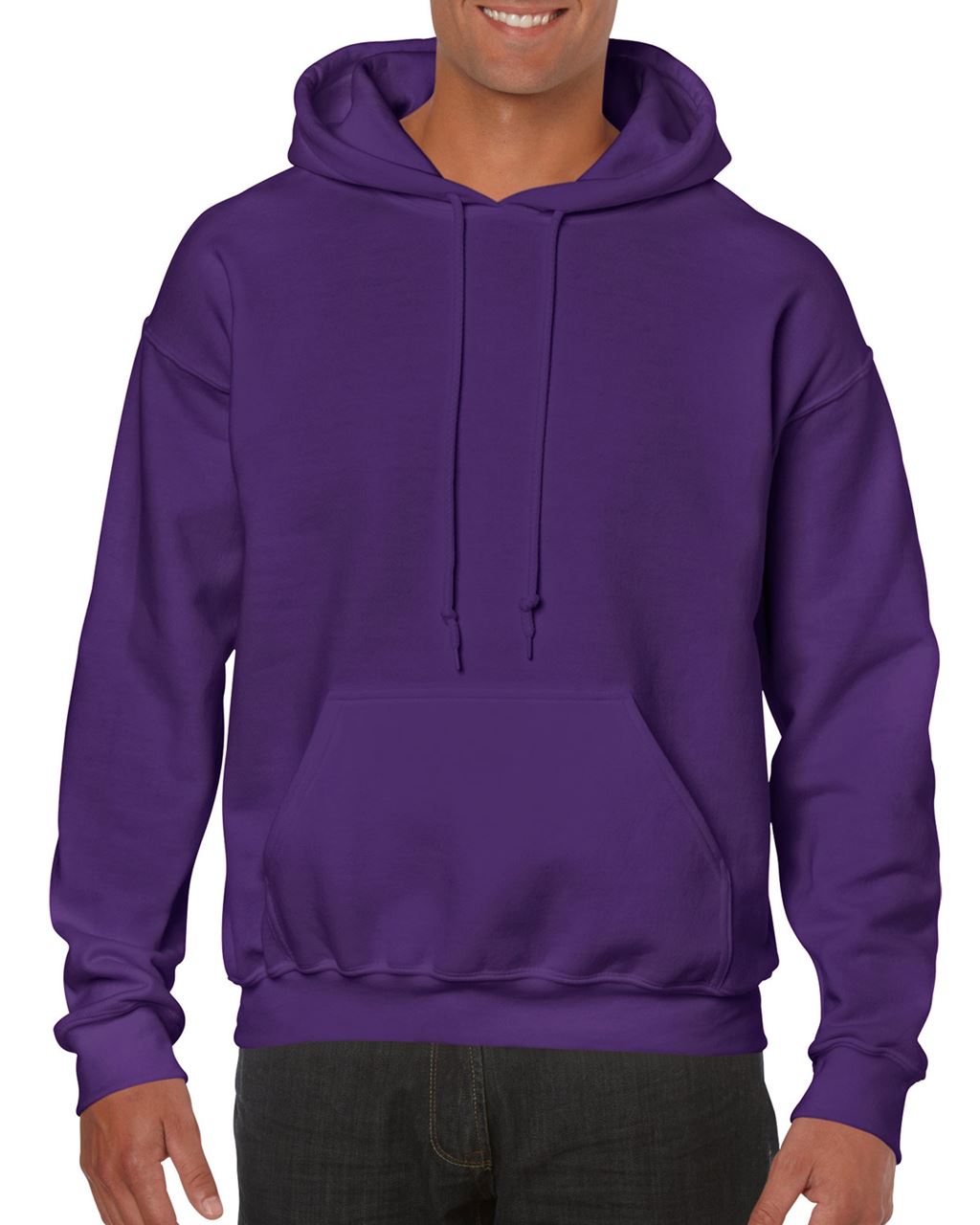 Gildan Heavy Blend™ Adult Hooded Sweatshirt - fialová