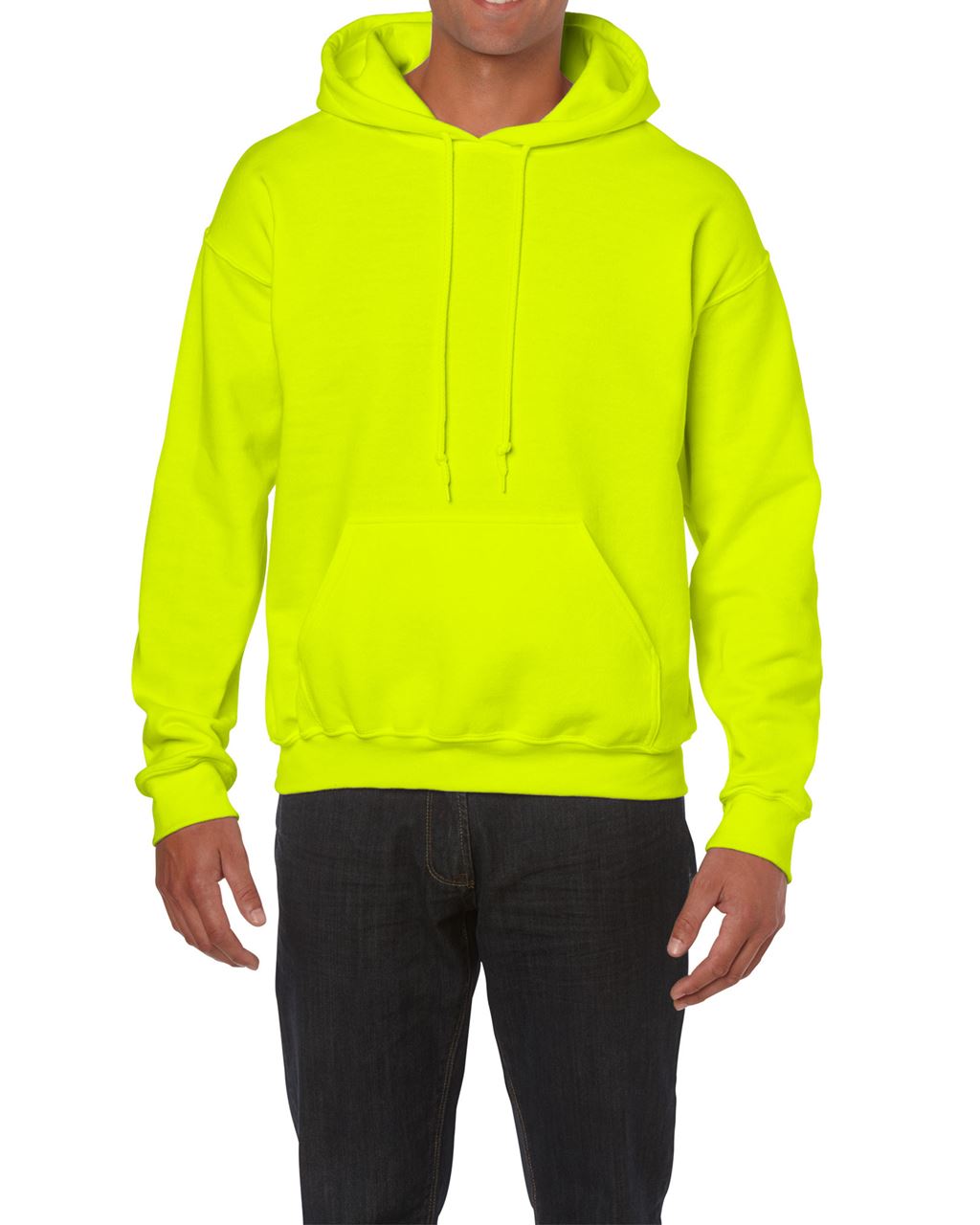 Gildan Heavy Blend™ Adult Hooded Sweatshirt mikina - Gildan Heavy Blend™ Adult Hooded Sweatshirt mikina - Safety Green