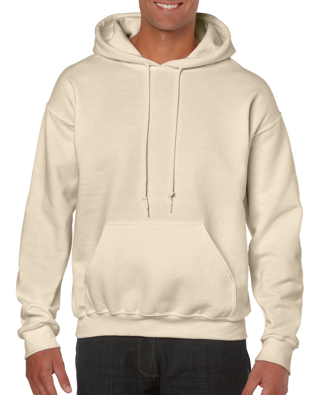 Gildan Heavy Blend™ Adult Hooded Sweatshirt mikina - hnědá